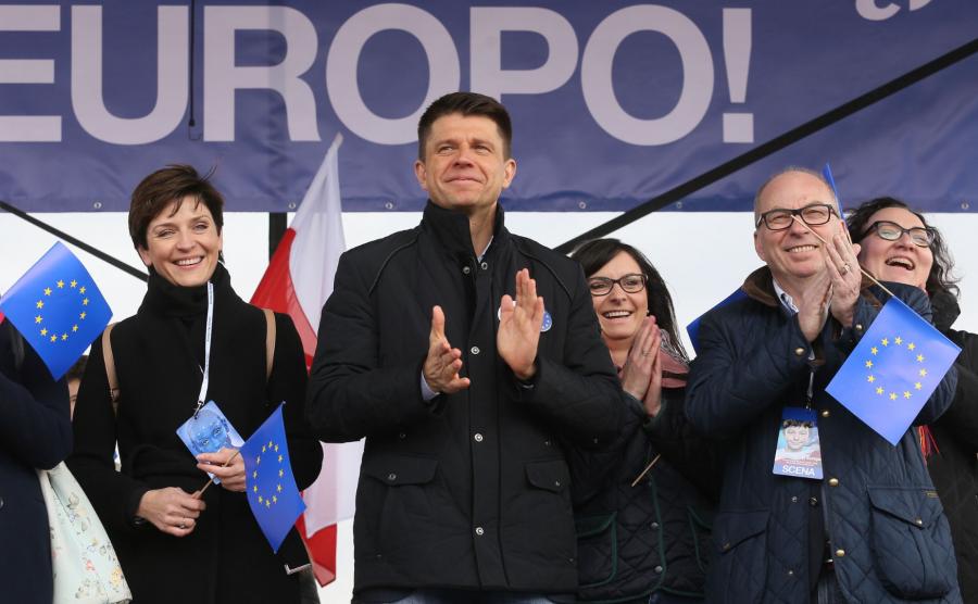 Politycy na marszu