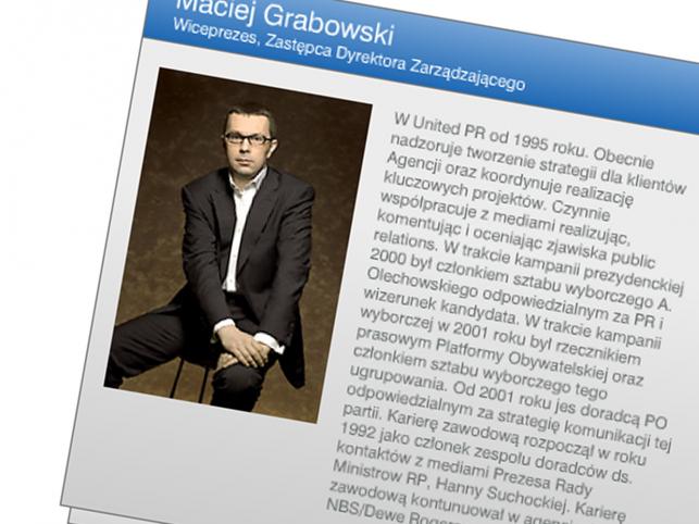 Maciej Grabowski świadczył usługi dla Tuska i dla sieci kasyn