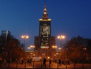 Zgasi smsem światła w Pałacu Kultury