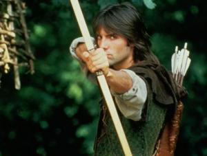 Michael Pread jako "Robin Hood"