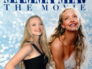 Amanda Seyfried na premierze "Mamma Mia!"