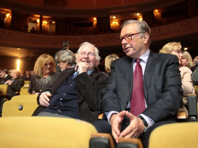 Krzysztof Zanussi i Lech Ordon