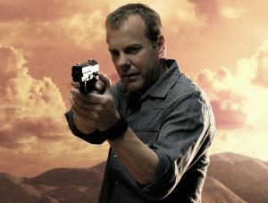 Kiefer Sutherland w serialu "24 godziny"