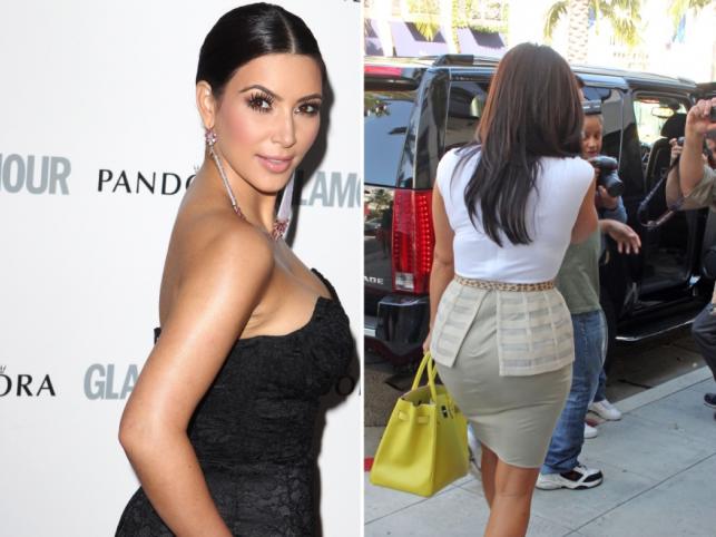 Kim Kardashian dużo brakuje do rozmiaru 0, ale gwiazda dobrze wie, kobiece kształty to jej największy atut.