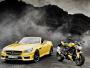 Mercedes SLK 55 AMG i Ducati Streetfighter 848