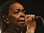 Cesaria Evora podczas koncertu w Gliwicach w 2009 roku