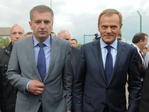 Bartosz Arłukowicz i Donald Tusk