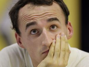 Robert Kubica miał wypadek. Złamał nogę