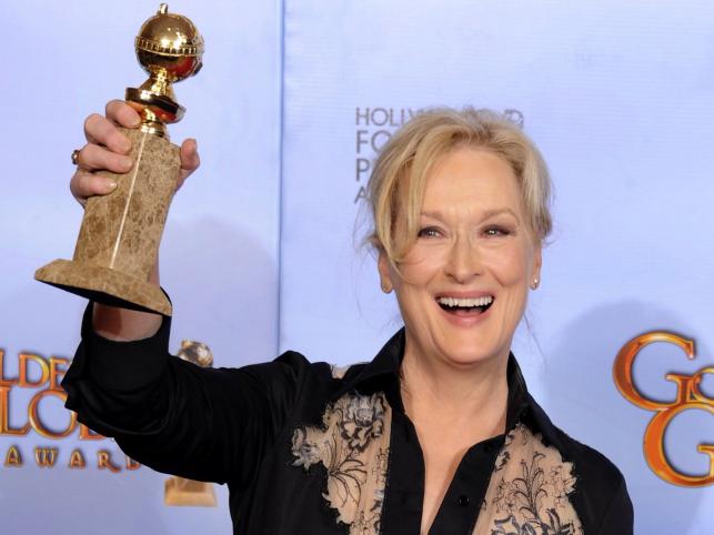 Najlepsza aktorka w dramacie: Meryl Streep - "Żelazna Dama"