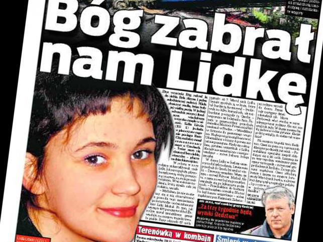 Bóg zabrał nam Lidkę