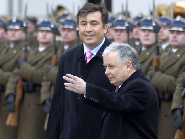 Kaczyński chce Gruzji w NATO