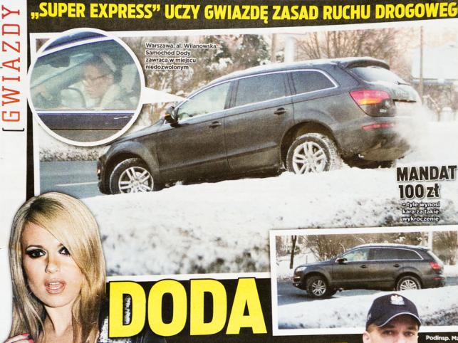 Doda piratem w terenówce. Umknęła policji