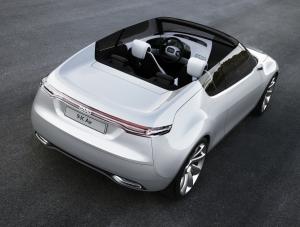 Saab 9-X Air - perłowe cudeńko, nie ważne czy z dachem czy bez niego