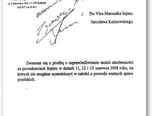 Usprawiedliwienie Zbigniewa Ziobry