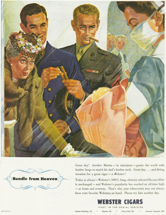 Cygara "Webster", rok 1951
