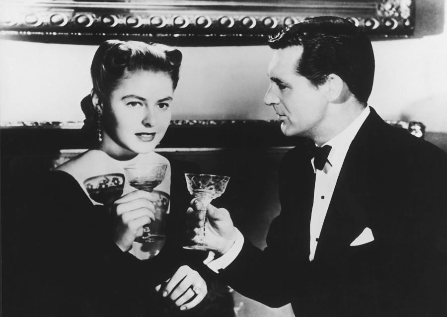 Ingrid Bergman i Cary Grant w "Osławionej"