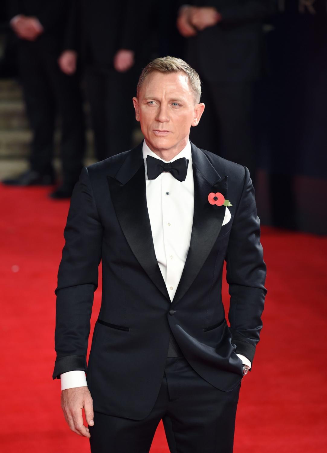 Daniel Craig na światowej premierze "Spectre"