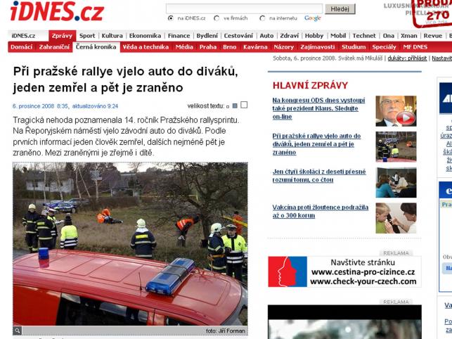 Kuzaj wyleciał z trasy. Zginęły dwie osoby