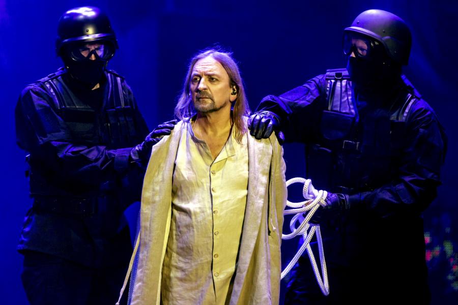 Marek Piekarczyk w musicalu "Jesus Christ Superstar"
