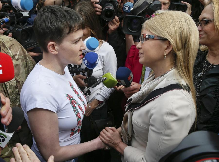 Nadia Sawczenko i Julia Tymoszenko