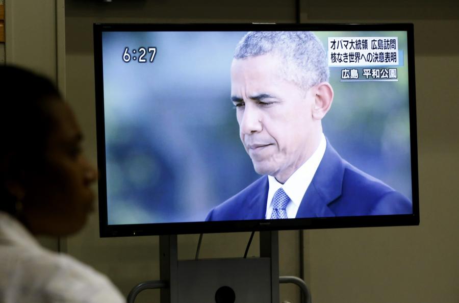 Prezydent Barack Obama w Hiroshimie